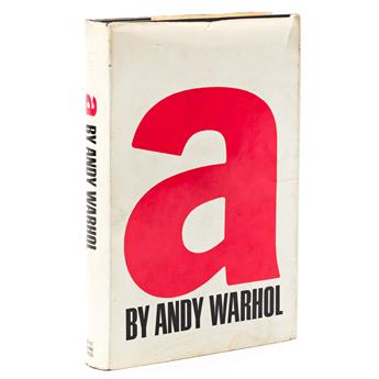 WARHOL, ANDY. a; A Novel.
